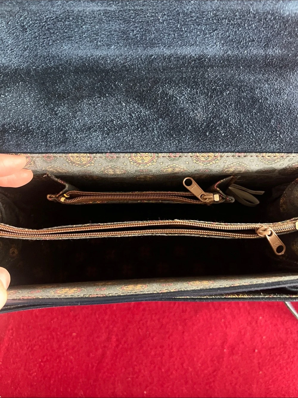Leather crossbody handbag, Rosenio Splendid